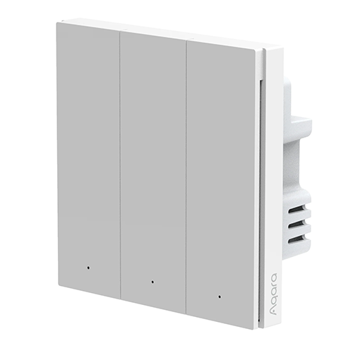 Wandschalter H1 Dreifach (ohne Neutralleiter)