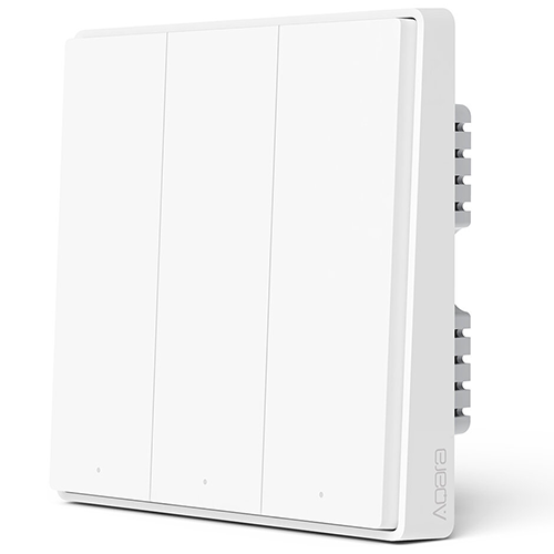 Wandschalter D1 Dreifach (ohne Neutralleiter)